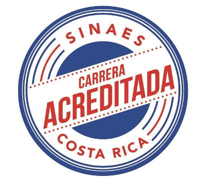 Logo de acreditación de la carrera de derecho